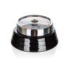 Minutník pr.7cm nerez/ČER s magnetem CULINARIA