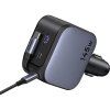 145W nab.do auta 2xUSB-C/USB-A+kabUGREEN
