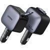 145W nab.do auta 2xUSB-C/USB-A+kabUGREEN