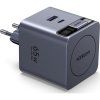 65W GaN USB-C/USB-A+zatah.kabel UGREEN