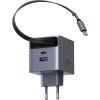 45W GaN USB-C/USB-A+zatah.kabel UGREEN