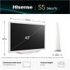 43S5Q QLED TV HISENSE