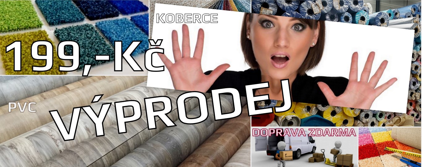MEGA AKCE podlahových krytin