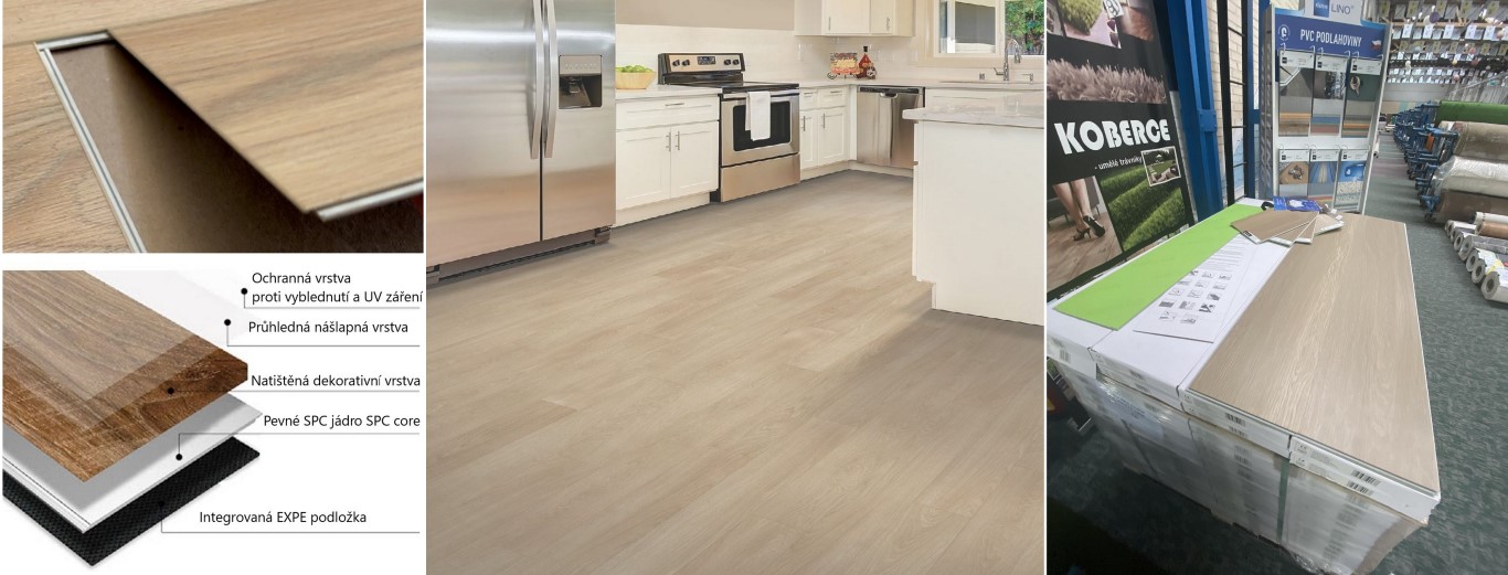 Vinylová podlaha včetně pokládky pro velkou poptávku AKCE prodloužena!