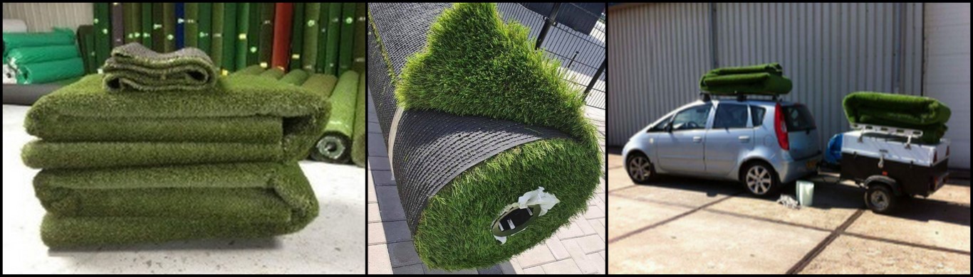 Jak odvezeme na rychlo umělý trávník?