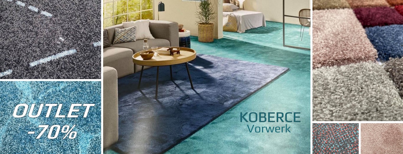 POLYAMIDOVÉ KOBERCE V AKCI