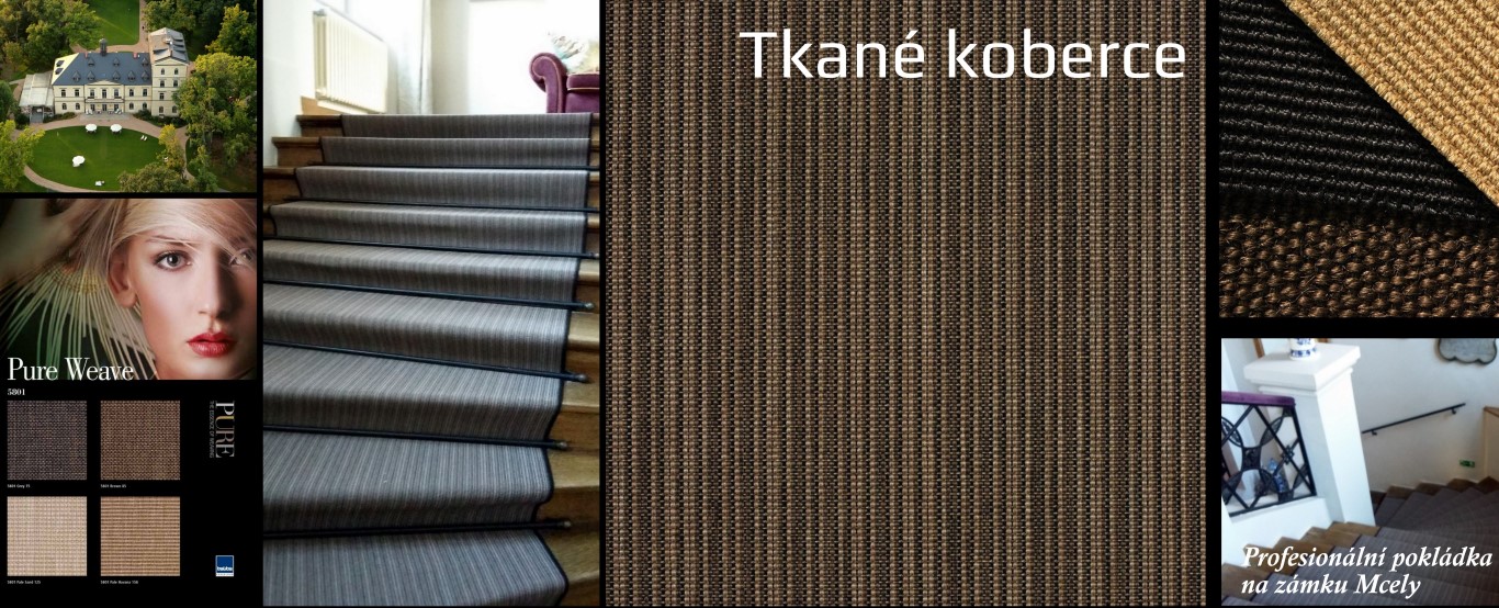 Tkané koberce