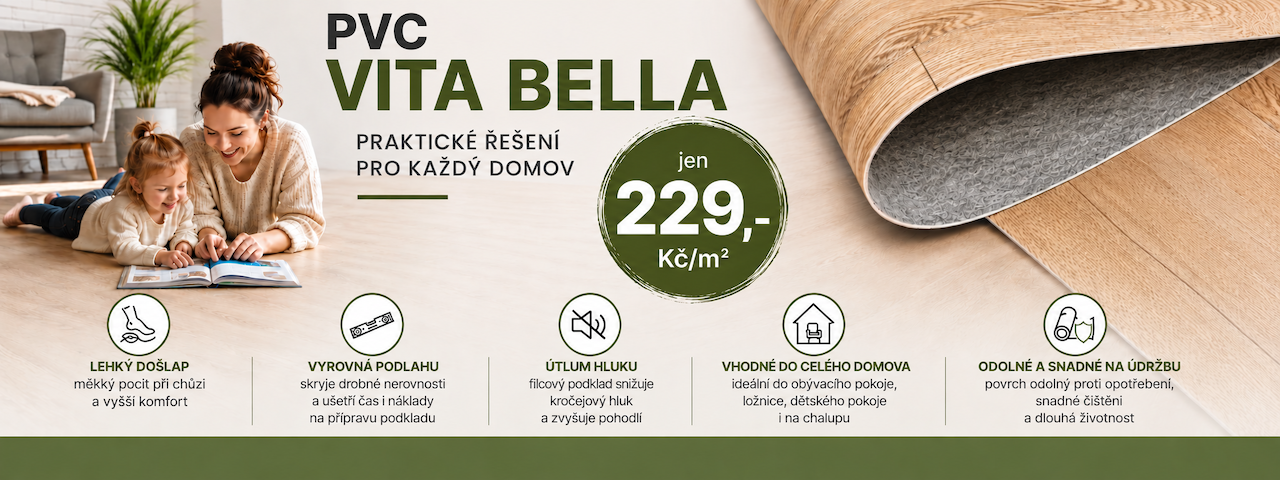 Pvc Vita Bella na filcu