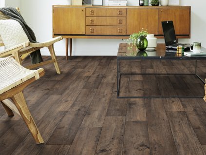 Zbytkové PVC - Iconik Authentic dark brown  2,70 x 4,00m