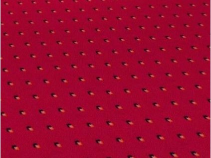 Koberec Vorwerk  - Superior Samos 1P08 červený  2,70m šíře