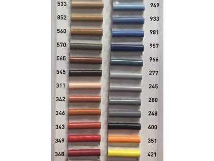 Soklové lišty Fatra vzorkovnice barev