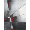 Kusový koberec - Brilliance 21807/951 grey-red