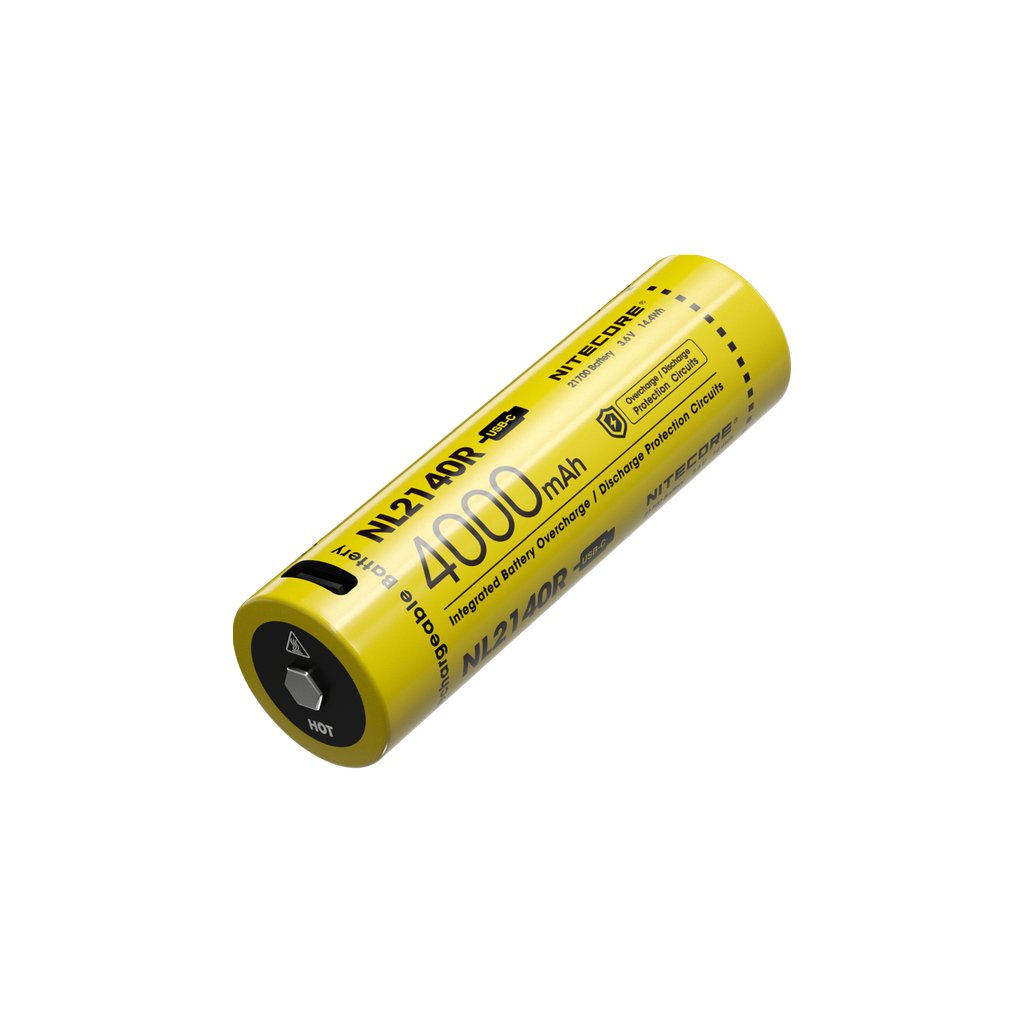 NITECORE Li-ion Akumulátor typu 21700 s USB-C dobíjením