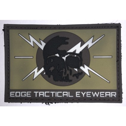 Gumový patch EDGE TACTICAL lebka