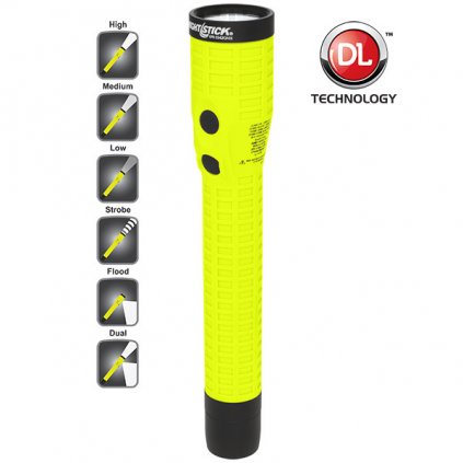 NIGHTSTICK - Dualní svítilna XPR-5542GMX s magnetem, ATEX, 400lm - žlutá