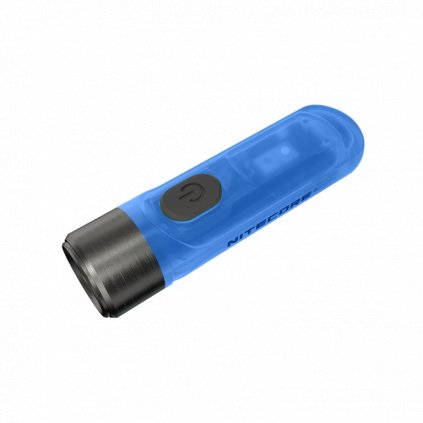 NITECORE TIKI GITD BLUE, miniaturní svítilna s fluorescenčním tělem, bílé, CRI a UV světlo, 300lm, nabíjecí
