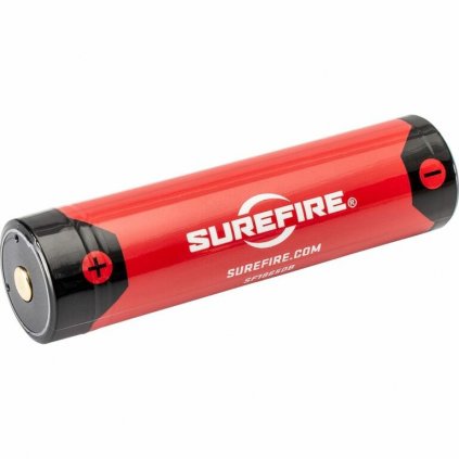 SureFire Li-ion aku. 18650 3,6V/3500mAh s Micro USB konektorem a kabelem