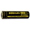 IMR 14500 Li-Mn akumulátor 3,7V / 650mAh, 2,4Wh (6,5A)