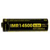 IMR 14500 Li-Mn akumulátor 3,7V / 650mAh, 2,4Wh (6,5A)