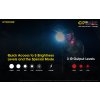 NITECORE - CI7 svítilna se dvěmi druhy LED bílá (2500 lm) / IR (7000mW)
