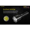 NITECORE - CI7 svítilna se dvěmi druhy LED bílá (2500 lm) / IR (7000mW)
