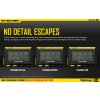 NITECORE D4 digitální nabíječka - čtyři nezávislé pozice, nabíjí Li-Ion, Ni-MH, Ni-Cd