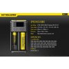 NITECORE i2 NEW inteligentní nabíječka-dvě nezávislé pozice, nabíjí Li-Ion, Ni-MH, Ni-Cd, 12/230V