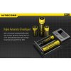 NITECORE i2 NEW inteligentní nabíječka-dvě nezávislé pozice, nabíjí Li-Ion, Ni-MH, Ni-Cd, 12/230V
