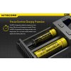 NITECORE i2 NEW inteligentní nabíječka-dvě nezávislé pozice, nabíjí Li-Ion, Ni-MH, Ni-Cd, 12/230V