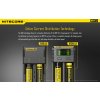 NITECORE i2 NEW inteligentní nabíječka-dvě nezávislé pozice, nabíjí Li-Ion, Ni-MH, Ni-Cd, 12/230V