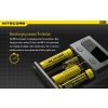 NITECORE i4 NEW inteligentní nabíječka- čtyři nezávislé pozice, nabíjí Li-ion/IMR/LiFePO4, Ni-MH, Ni-Cd