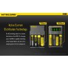NITECORE i4 NEW inteligentní nabíječka- čtyři nezávislé pozice, nabíjí Li-ion/IMR/LiFePO4, Ni-MH, Ni-Cd