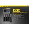 NITECORE i4 NEW inteligentní nabíječka- čtyři nezávislé pozice, nabíjí Li-ion/IMR/LiFePO4, Ni-MH, Ni-Cd