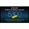 NITECORE MH12 Pro taktická LED svítilna, 3 300 lm, 505m, 1x 21700, USB-C nabíjení
