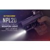 NITECORE NPL20  podvěsná pistolová svítilna, 460 lm, 1x CR123A