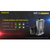 NITECORE NU07 LE, poziční signální světlo, červená, zelená, žlutá, bílá, modrá LED, USB-C nabíjecí