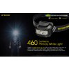NITECORE NU35 čelovka, USB nabíjecí, CREE XP-G3 S3 LED, 460 lm, duální zdroj (590 mAh integrovaný aku, nebo 3x AAA)