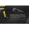 NITECORE P10 V2 sada svítilny + akumulátoru 2600mAh + nabíjecí kabel, 1100 lm, 201 m