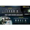 NITECORE P20iX Taktická svítilna, 4x CREE XP-L2, 4000lm,duální spínač, 1x21700i