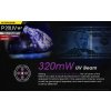 NITECORE P20UV V2 taktická svítilna LED CREE XP-L2 V6 1000lm / 164m