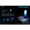 NITECORE TIKI GITD BLUE, miniaturní svítilna s fluorescenčním tělem, bílé, CRI a UV světlo, 300lm, nabíjecí