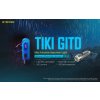NITECORE TIKI GITD BLUE, miniaturní svítilna s fluorescenčním tělem, bílé, CRI a UV světlo, 300lm, nabíjecí