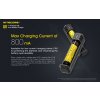 NITECORE UI1 Inteligentní nabíječ s USB zdrojovým kabelem pro 1x Li-Ion,IMR akumulátor