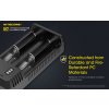 NITECORE UI2 Inteligentní nabíječ s USB zdrojovým kabelem pro 2x Li-Ion,IMR akumulátory