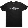 Tričko  Surefire černé - logo SUREFIRE