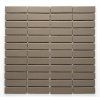 MCB 007 keramická mozaika hnědá 73x22mm