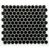 MCH 003 keramická mozaika černá 23x26mm