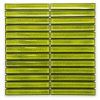 3966 keramicka mozaika kit kat zelena 20x145mm