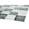 1452 2 sklenena mozaika viacfarebna patchwork 48x48x8mm