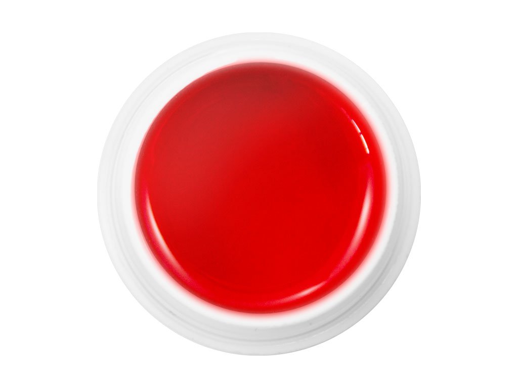EBD 814 - Extra Quality Dry Color Gel - CORAL RED, 5g (Gel màu không chùi  - lý tưởng cho nail art)